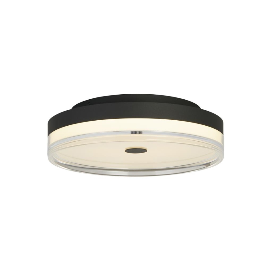 Searchlight - CYPRUS LED lubų šviestuvas, 21 W, 230 V, skersmuo 30 cm, juodas