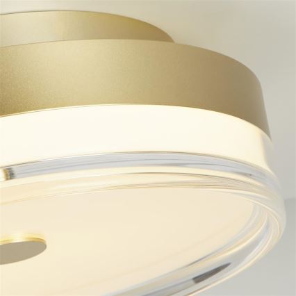 Searchlight - LED lubinis šviestuvas CYPRUS LED/21W/230V skersmuo 30 cm auksinis