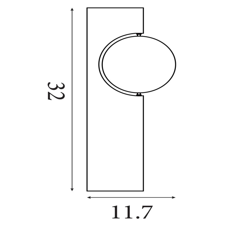 Searchlight - Lubinis šviestuvas RADIANCE 3xE27/60W/230V Ø 37,5 cm juodas