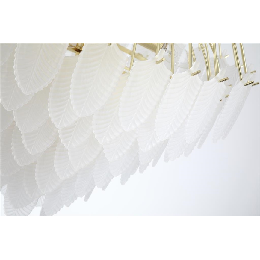 Searchlight - Pakabinama liustra ant grandinės FEATHER 10xE14/60W/230V