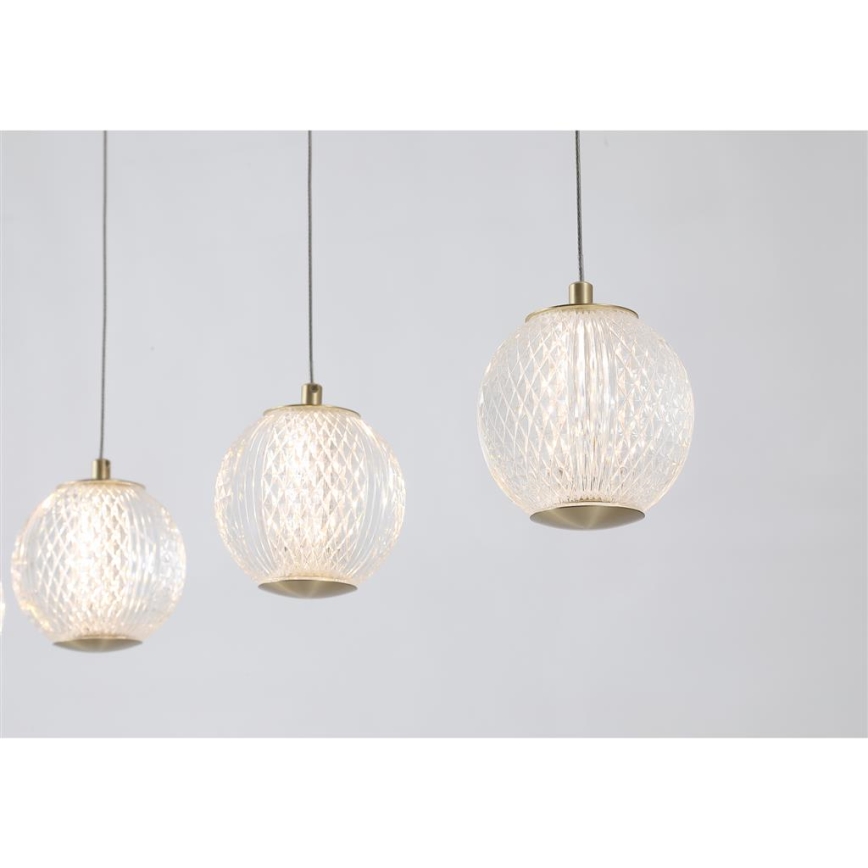 Searchlight - LED pakabinama liustra ant laido ALLURE 5xLED/4,2W/230V