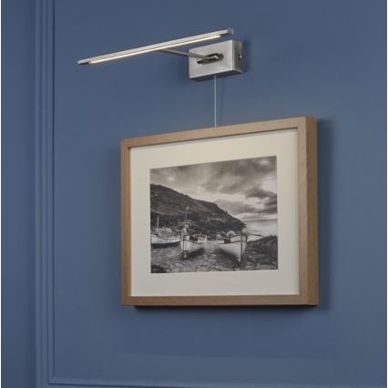 Searchlight - LED paveiklo šviestuvas LED/7,7W/230V blizgus chromas