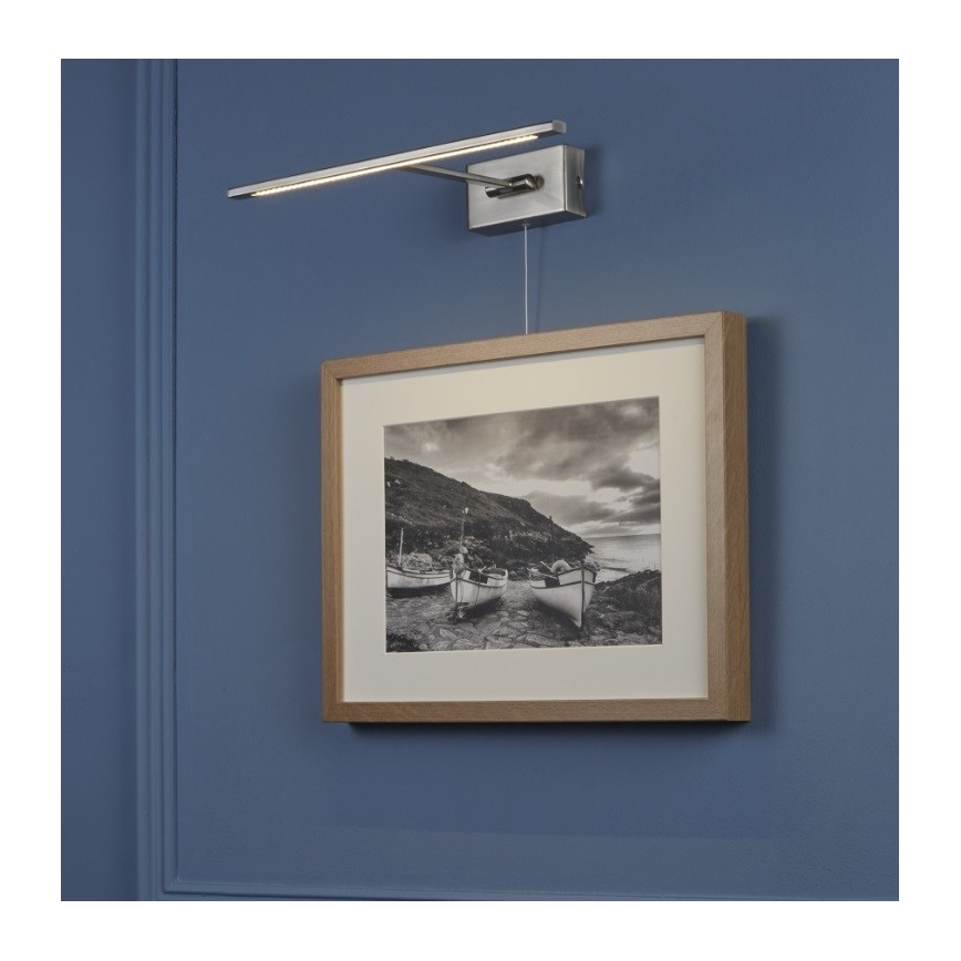 Searchlight - LED paveiklo šviestuvas LED/7,7W/230V blizgus chromas