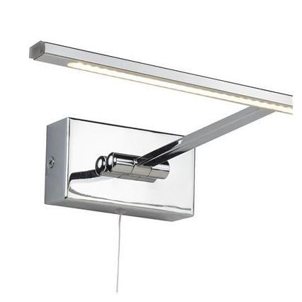 Searchlight - LED paveiklo šviestuvas LED/7,7W/230V blizgus chromas