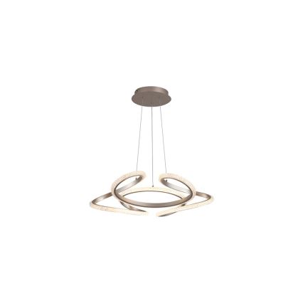 Searchlight - LED su reguliuojamu ryškumu pakabinamas šviestuvas ant laido DOODLE LED/40W/230V, žalvarinis