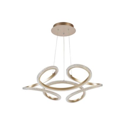 Searchlight - LED su reguliuojamu ryškumu pakabinamas šviestuvas ant laido DOODLE LED/40W/230V, žalvarinis