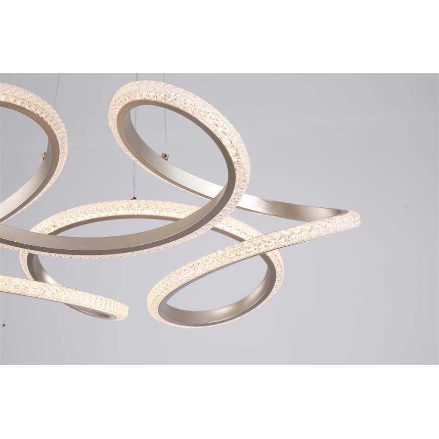 Searchlight - LED su reguliuojamu ryškumu pakabinamas šviestuvas ant laido DOODLE LED/40W/230V, žalvarinis