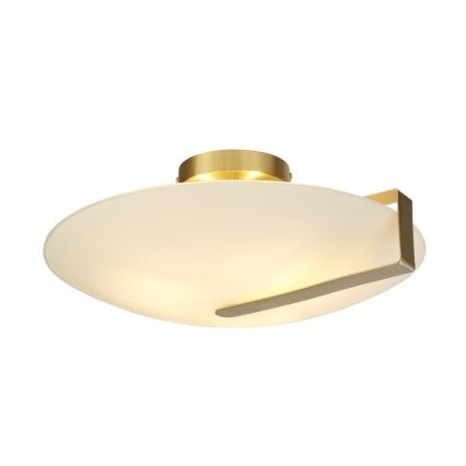 Searchlight - lubinis šviestuvas SUNDIAL 3xE27/40W/230V auksinis