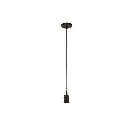Searchlight - Pakabinamas šviestuvas ant laido SUSPENSION 1xE27/60W/230V juodas
