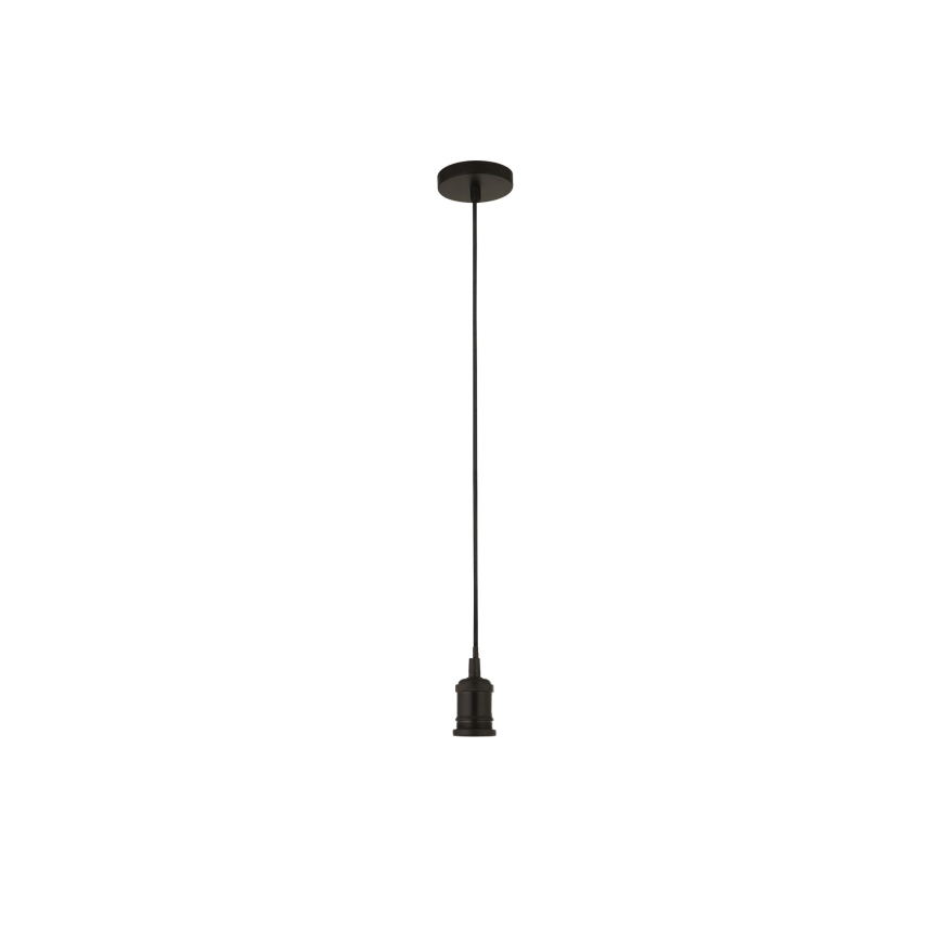 Searchlight - Pakabinamas šviestuvas ant laido SUSPENSION 1xE27/60W/230V juodas
