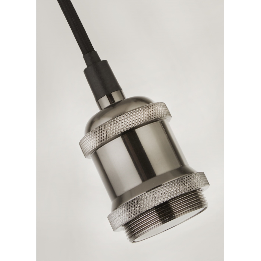 Searchlight - Liustra ant laido SUSPENSION 1xE27/60W/230V sidabrinė