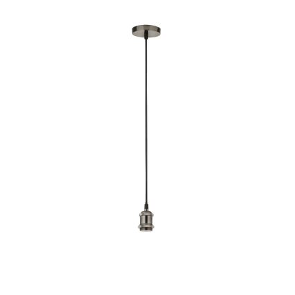 Searchlight - Liustra ant laido SUSPENSION 1xE27/60W/230V sidabrinė