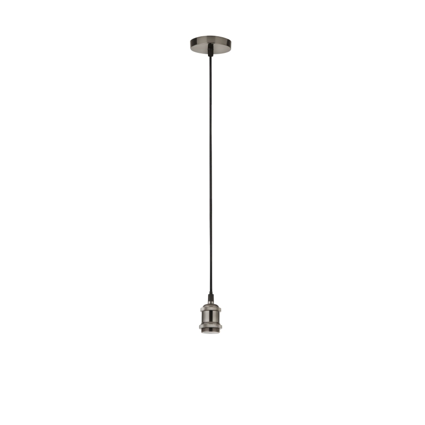 Searchlight - Liustra ant laido SUSPENSION 1xE27/60W/230V sidabrinė