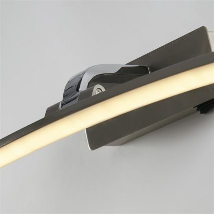 Searchlight - LED paveikslų šviestuvas SANTORINI LED/10,88W/230V sidabrinis