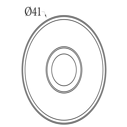 Searchlight - dimeriuojamas LED lubinis šviestuvas LUMADISC LED/20W/230V skersmuo 41 cm
