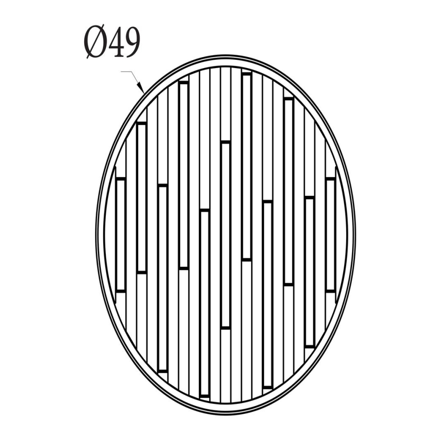 Searchlight - LED Dimeriuojamas lubų šviestuvas EQUALISE LED/33W/230V