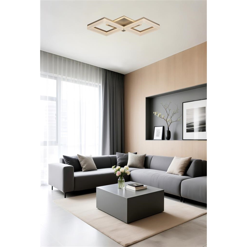 Searchlight - Dimeriuojamas LED lubinis šviestuvas FENCE LED/25W/230V