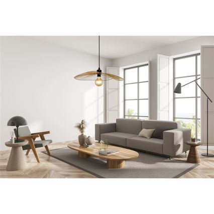 Searchlight - Pakabinamas sietynas WAVE 1xE27/60W/230V auksas