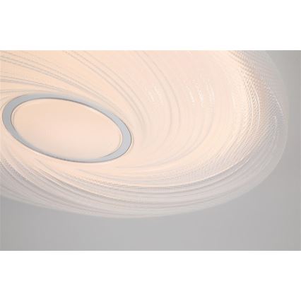 Searchlight - LED lubinis šviestuvas AURA LED/24W/230V Ø 38,5 cm balta