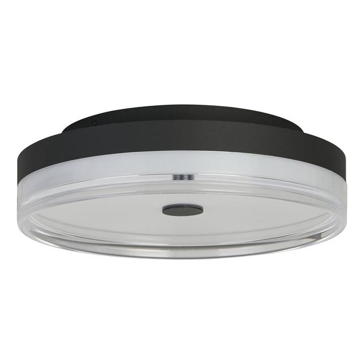 Searchlight - CYPRUS LED lubų šviestuvas, 21 W, 230 V, skersmuo 30 cm, juodas