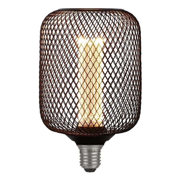 Searchlight - Dimeriuojama dekoratyvinė LED lemputė WIRE MESH E27/4,5W/230V 2700K