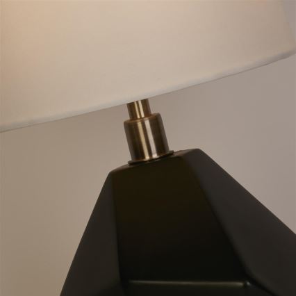 Searchlight - Stalinė lempa APEX 1xE27/60W/230V juoda/pilka