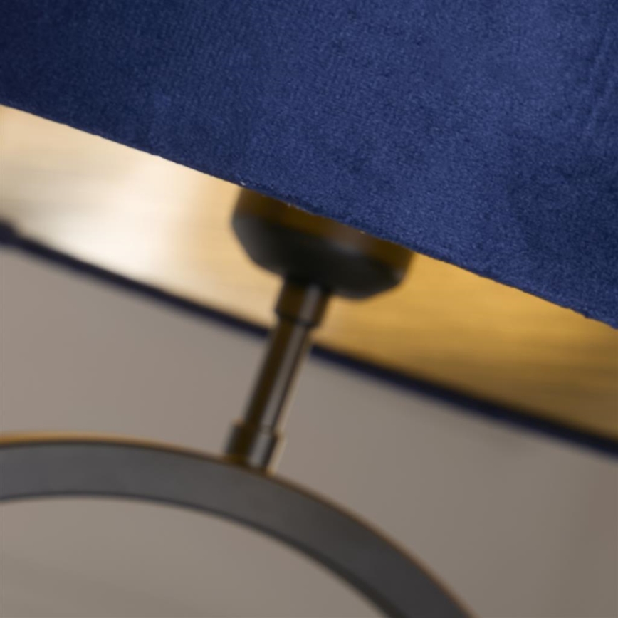 Searchlight - Stalinė lempa ELEGANT 1xE27/60W/230V mėlyna