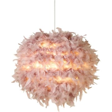 Searchlight - Gaubtas liustrai KATE E14/E27 Ø 50 cm rožinis
