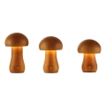 Searchlight - KOMPLEKTAS 3 vnt. LED stalinė lempa MUSHROOM LED/1,1W/5V 800 mAh
