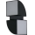 Searchlight - LED lauko sieninis šviestuvas DAKOTA 2xLED/4W/230V IP44