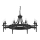 Searchlight - Liustra ant grandinės CARTWHEEL 8xE14/60W/230V juoda