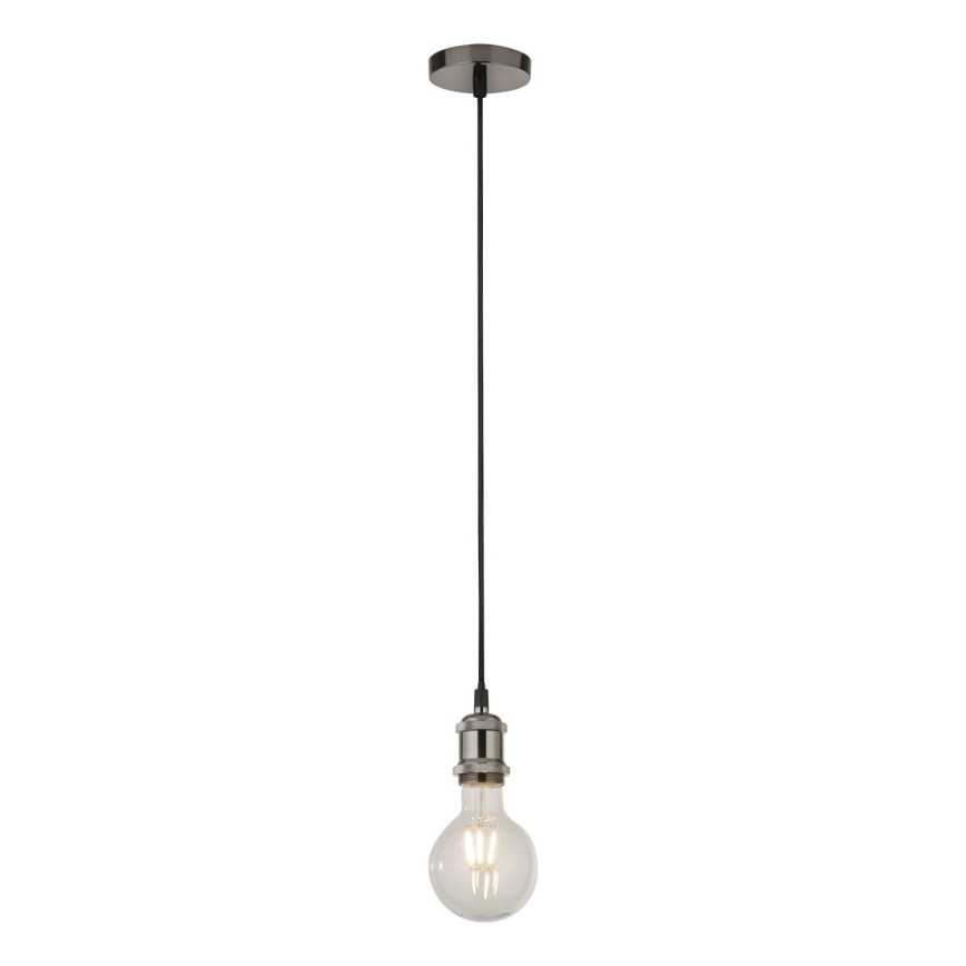 Searchlight - Liustra ant laido SUSPENSION 1xE27/60W/230V sidabrinė