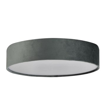 Searchlight - Lubinis šviestuvas DRUM 3xE27/60W/230V pilkas