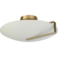 Searchlight - lubinis šviestuvas SUNDIAL 3xE27/40W/230V auksinis