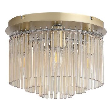 Searchlight - Lubinis šviestuvas SWIZZLE 5xE14/60W/230V Ø 32 cm auksinis