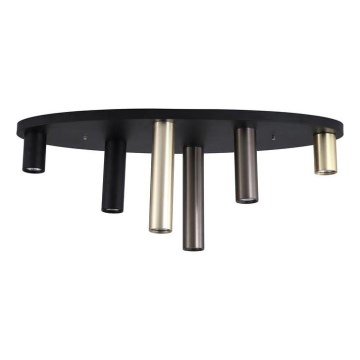 Searchlight - Lubinis šviestuvas TUBES 6xGU10/10W/230V 80x30 cm