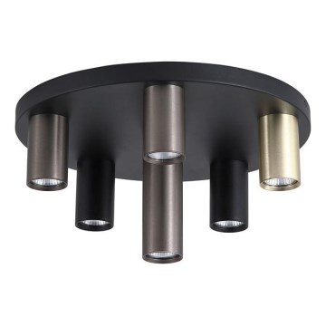 Searchlight - Lubinis šviestuvas TUBES 6xGU10/10W/230V, Ø 40 cm