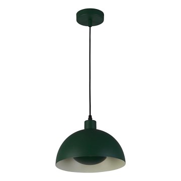 Searchlight - Pakabinama liustra ant laido MARS 1xE27/60W/230V, skersmuo 40 cm, žalia