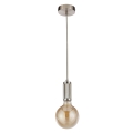 Searchlight - Pakabinama liustra ant laido SUSPENSION 1xE27/60W/230V sidabrinė