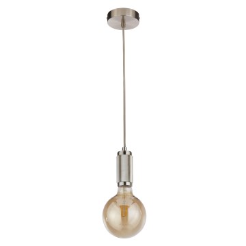 Searchlight - Pakabinama liustra ant laido SUSPENSION 1xE27/60W/230V sidabrinė