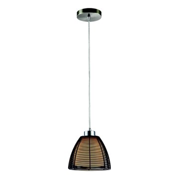 Searchlight - Pakabinamas sietynas 1xE27/60W/230V diametras 19 cm juoda