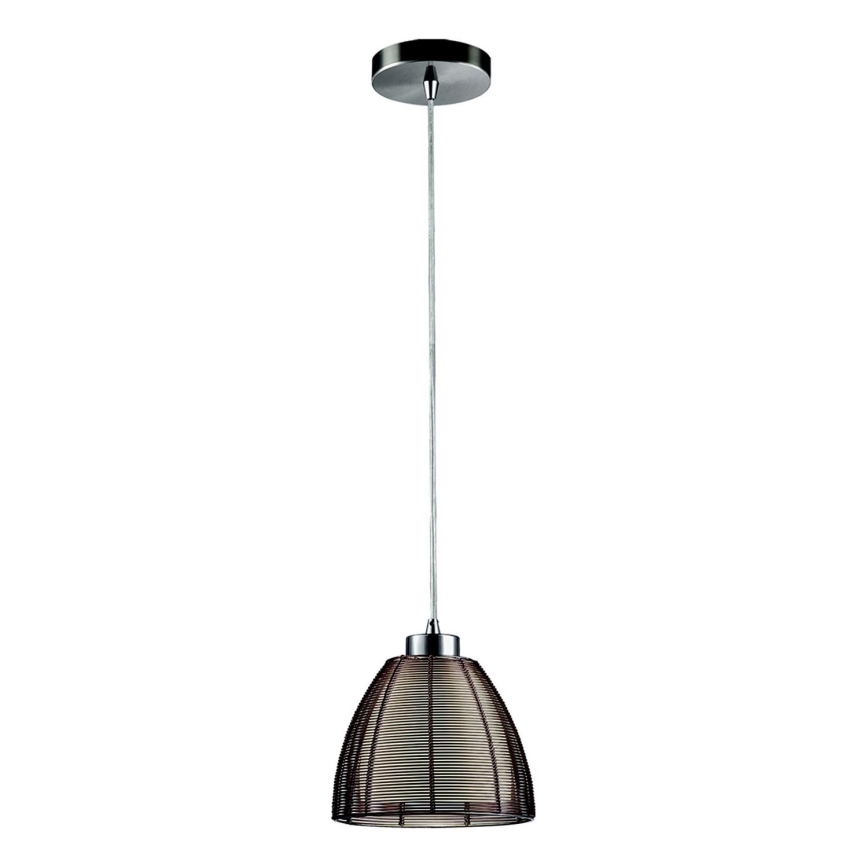 Searchlight - Pakabinamas sietynas 1xE27/60W/230V diametras 19 cm ruda