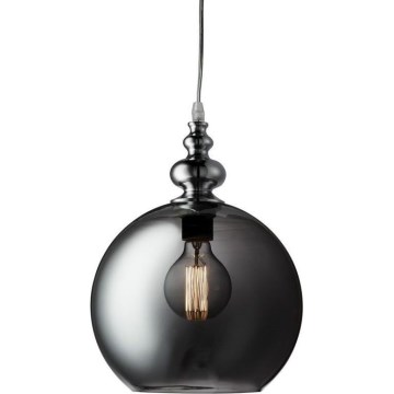 Searchlight - Pakabinamas sietynas BALLS 1xE27/60W/230V juoda