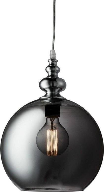 Searchlight - Pakabinamas sietynas BALLS 1xE27/60W/230V juoda