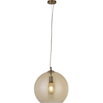 Searchlight - Pakabinamas sietynas BALLS 1xE27/60W/230V žalvaris
