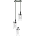 Searchlight - Pakabinamas sietynas DUO 3xE14/60W/230V matinis chromas
