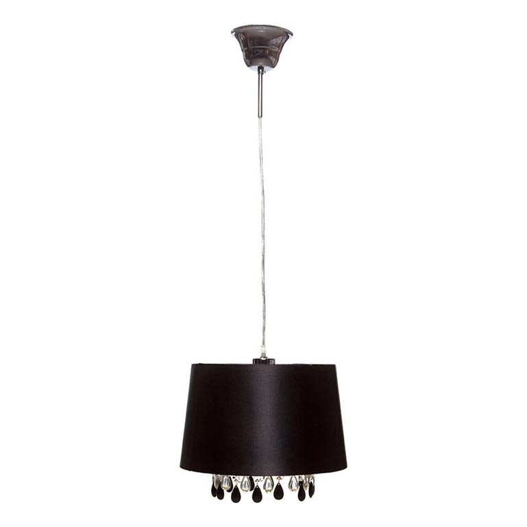Searchlight - Pakabinamas sietynas LILA 1xE27/60W/230V juoda