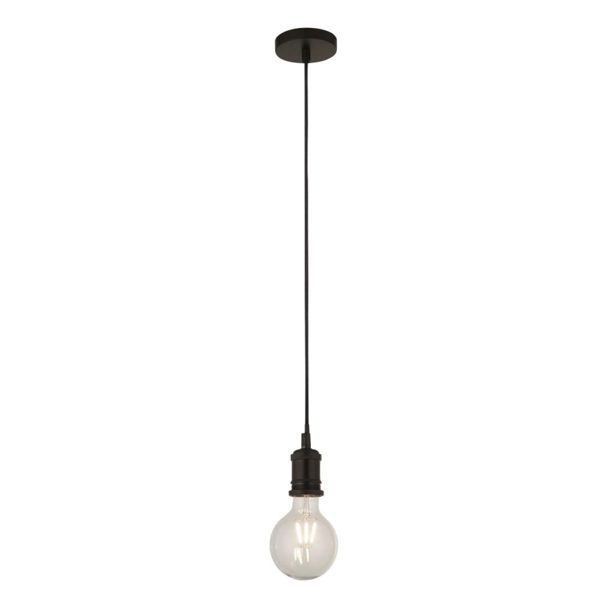 Searchlight - Pakabinamas šviestuvas ant laido SUSPENSION 1xE27/60W/230V juodas