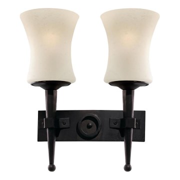 Searchlight - Sieninis šviestuvas CARTWHEEL 2xE27/60W/230V
