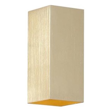 Searchlight - Sieninis šviestuvas DON 2xGU10/10W/230V auksinis